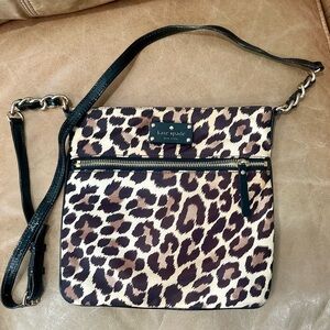 Kate Spade Leopard Copa Cabana Ellen Crossbody
